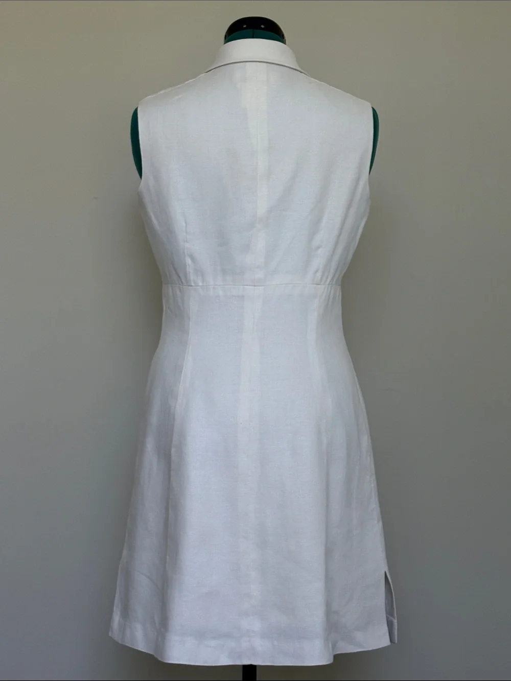 CHANEL Vintage White Sleeveless Dress - Spring 1995